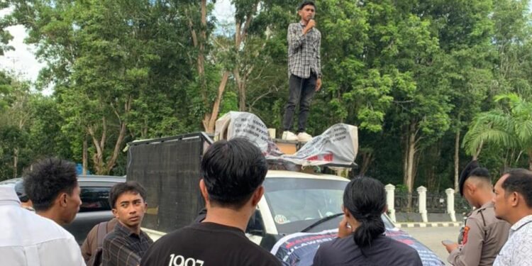Aksi Jilid II, MAP HUKUM Soroti Dugaan Oknum Polisi di SPBUN Lapulu