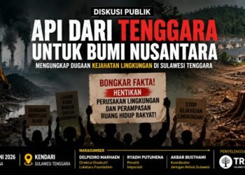 Diskusi Publik Triple C Bakal Ungkap Dugaan Kejahatan Lingkungan di Kendari