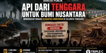 Diskusi Publik Triple C Bakal Ungkap Dugaan Kejahatan Lingkungan di Kendari
