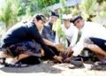 Tim Riset MORA IAHN GDE Pudja Mataram Berkolaborasi Dengan Poltekkes Kemenkes Denpasar Dan Yayasan Rare Semesta, Gelar Aksi Ekoteologi Di Natah Edukasi Rare Semesta
