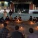 Aksi Lilin Mahasiswa Desak Polda Evaluasi Kaburnya 11 Tahanan Kolut