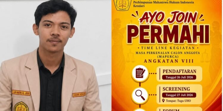 Rekrutmen MAPERCA VIII Dibuka, PERMAHI Kendari Siapkan Kader Hukum Berintegritas