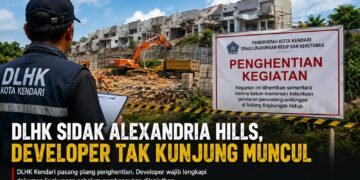 Alexandria Hills Disidak DLHK, Developer Tak Ada di Lokasi