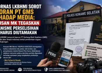 BAKORNAS LKBHMI Kawal Laporan PT GMS terhadap Simpul Indonesia