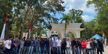 GEMPUR Sultra Kembali Demo, Soroti Pemeriksaan Istri Suparjo