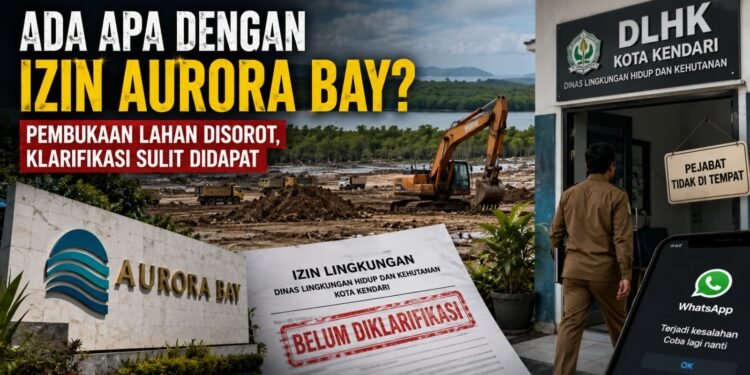 Izin Aurora Bay Belum Terjawab, Wartawan Tiga Kali Datangi DLHK