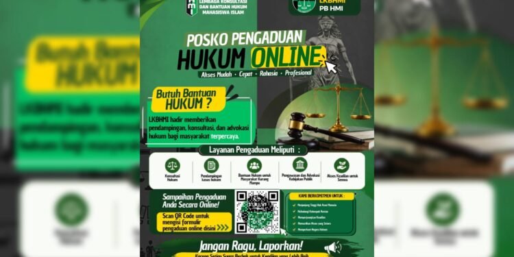 Darurat Keadilan, LKBHMI PB HMI Buka Posko Pengaduan Nasional