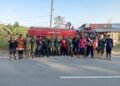 Lahan Terbakar di Nanga-Nanga Kendari, Petugas Gabungan Bergerak Cepat