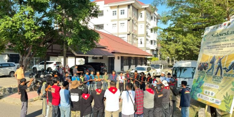 Jajal Medan Gunung Mekongga, Puluhan Mapala Se-Indonesia Ikuti Kenal Medan TWKM ke-35 Mahacala UHO
