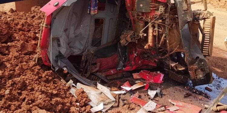 Tabrakan Dua Truk Pengangkut Nikel di Kolut, Sopir Dilaporkan Tewas di Tempat
